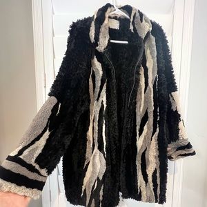 Beautiful Paula Lishman Knit Fur Beaver Coat